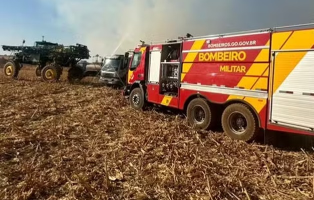 Preso suspeito de causar incêndio em fazendas na região de Caiapônia