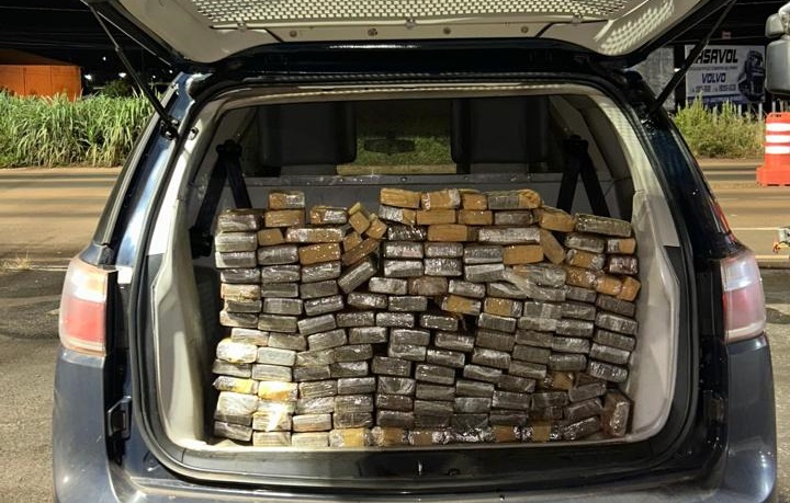 PRF apreende 150 quilos de maconha em duas fiscalizações em Goiás