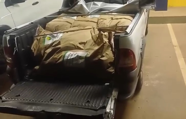 PRF intercepta 400 kg de agrotóxicos irregulares na BR-060 em Guapó