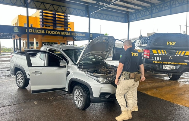 PRF recupera carro adulterado conduzido por cadeirante inabilitado