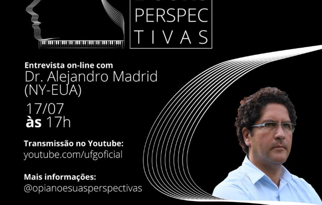 Professor de musicologia Alejandro L. Madrid concede entrevista virtual