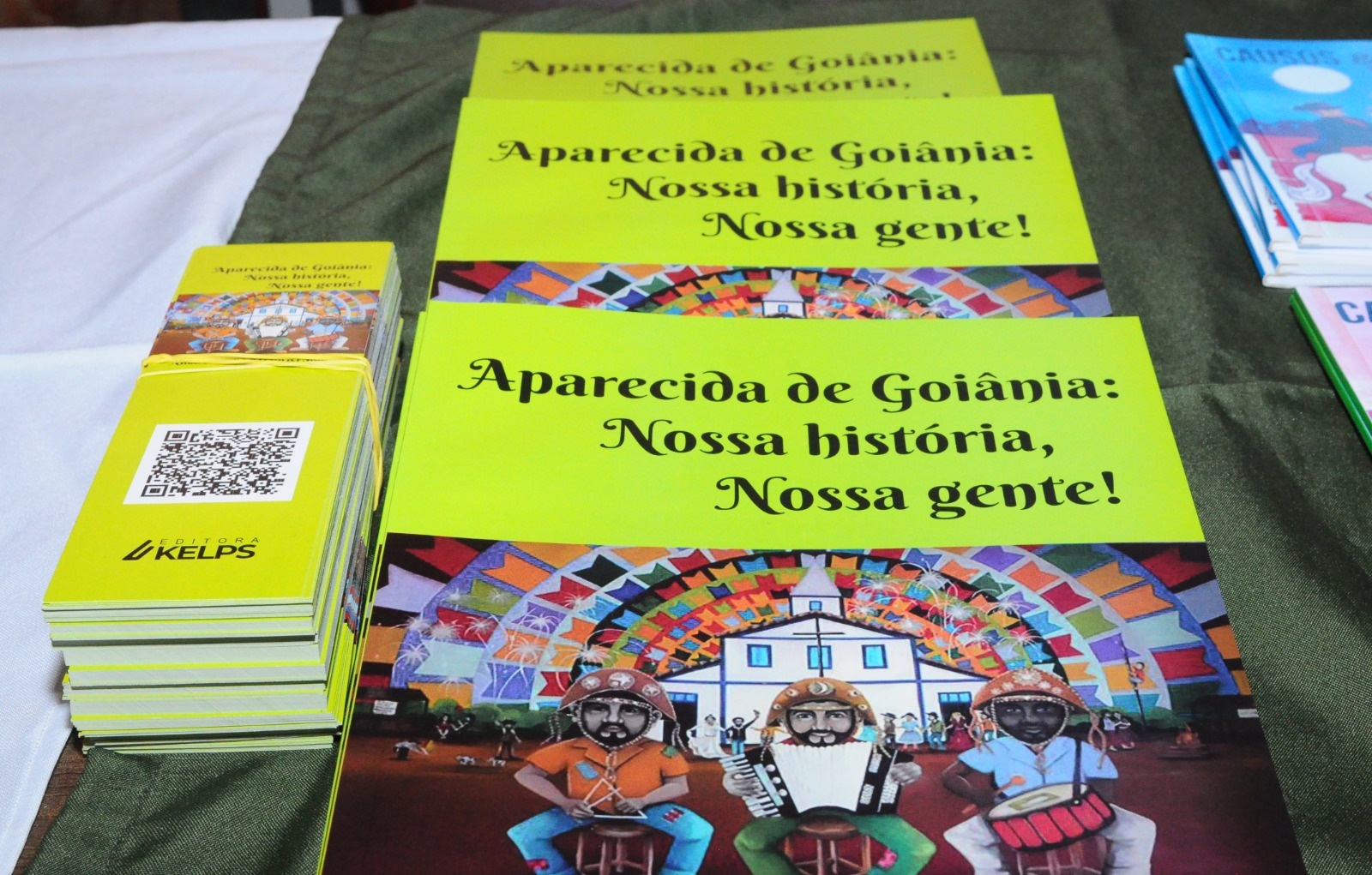 Programa de incentivo a escritores locais é lançado em Aparecida de Goiânia