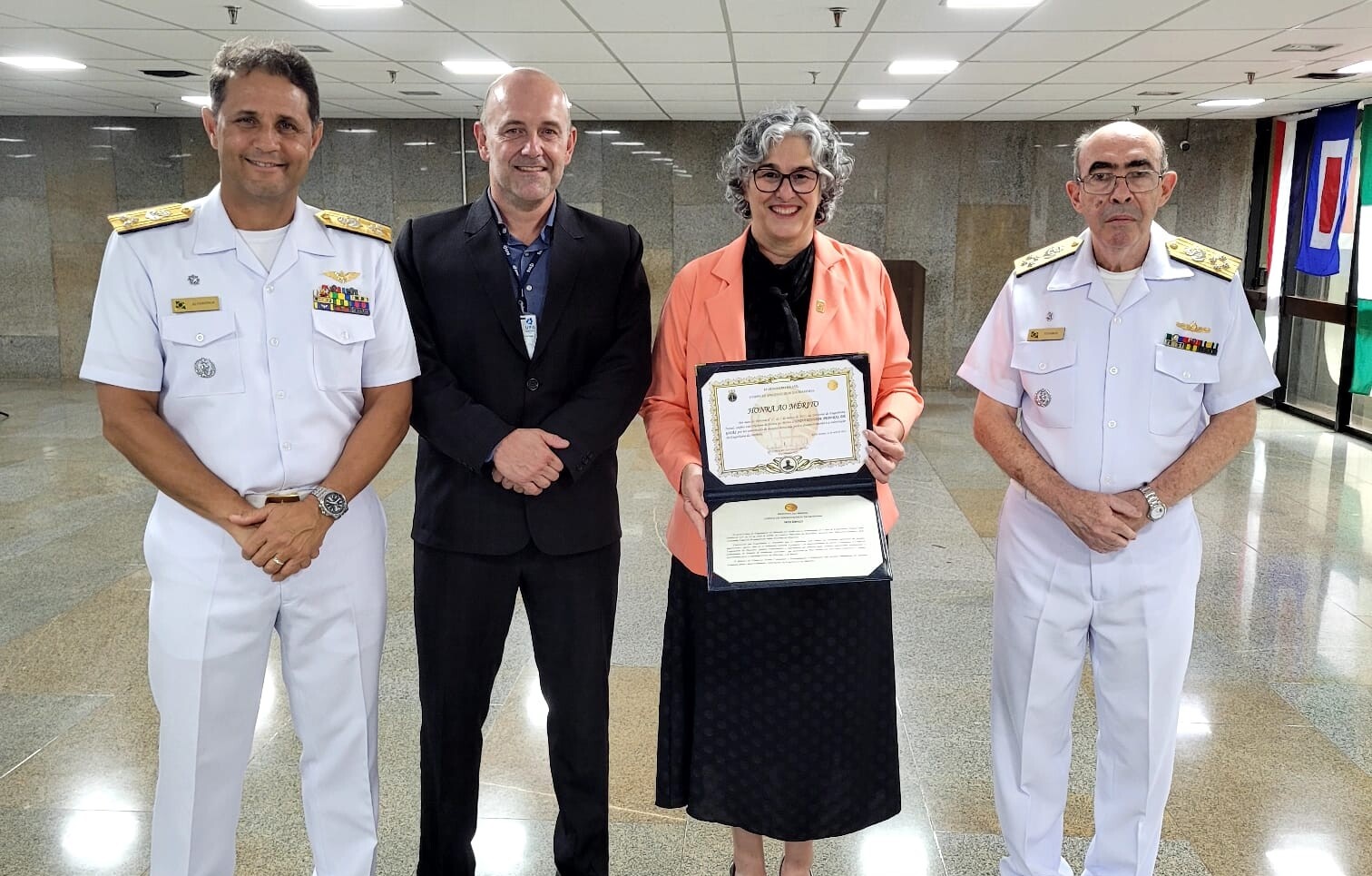 Projeto da UFG recebe honraria da Marinha do Brasil