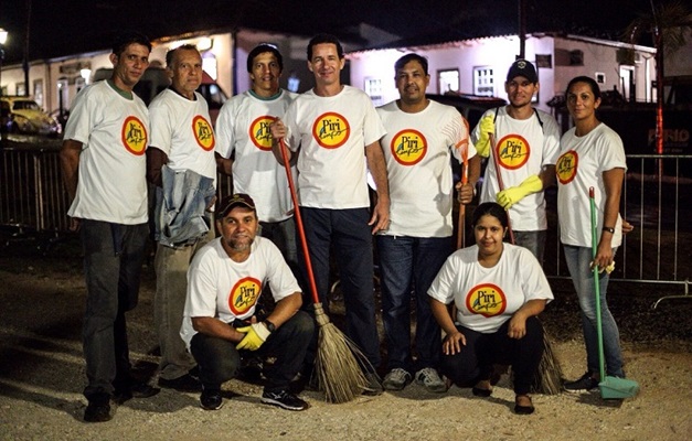 Projeto Piri Limpo promove limpeza e conscientização durante o Canto 2017
