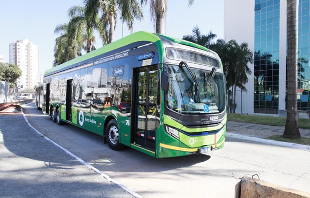 Projeto prevê eletrificação da frota do transporte coletivo de Goiânia