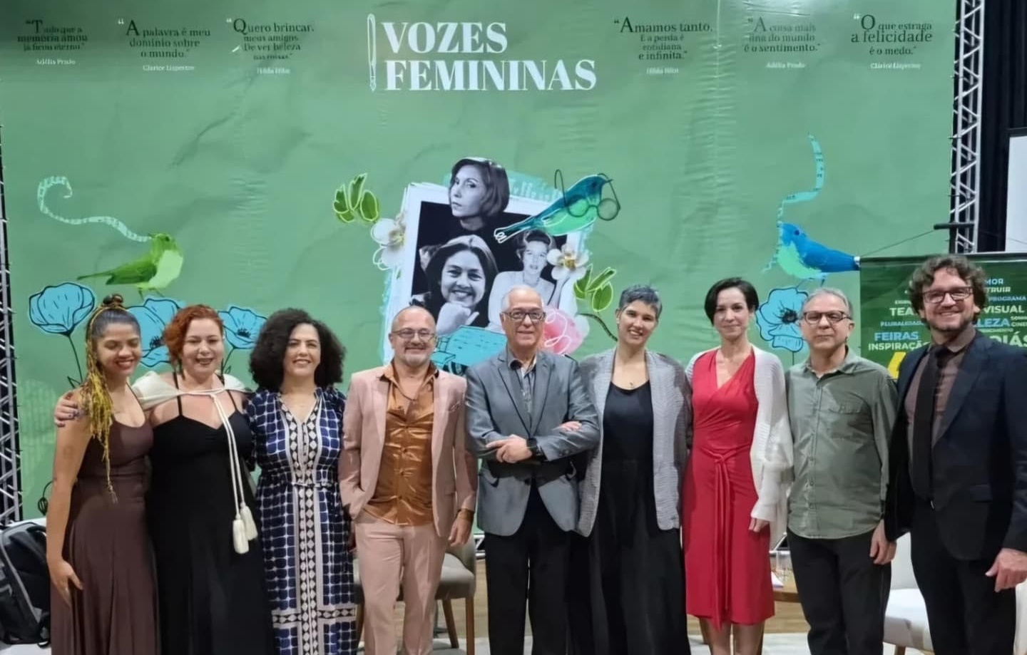 Projeto Vozes Femininas reuniu Clarice, Hilda e Adélia