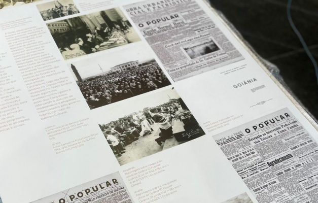 PUC Goiás expõe documentos inéditos da construção de Goiânia