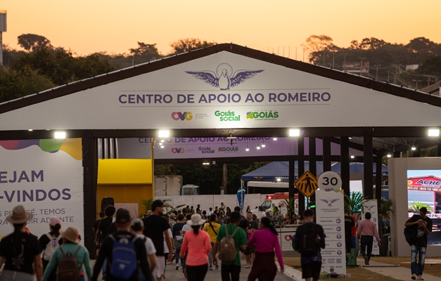 Quase 300 mil romeiros já foram atendidos no Centro de Apoio em Trindade