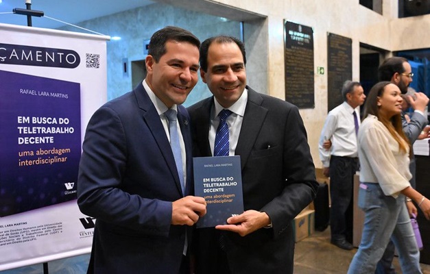 Rafael Lara lança obra sobre teletrabalho em Brasília