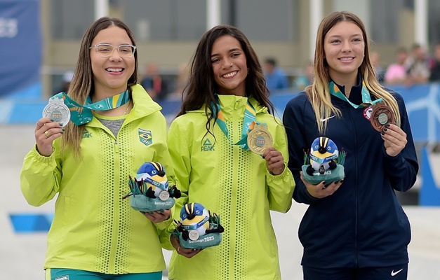 Rayssa Leal ganha primeiro ouro do Brasil no Pan