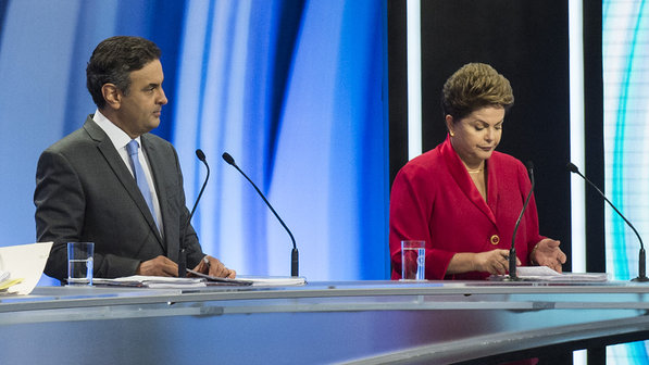 Record promove debate entre Dilma e Aécio neste domingo (19)