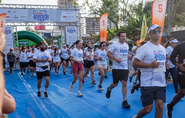 Recorde de inscritos marca 2ª Corrida da Advocacia em Goiânia