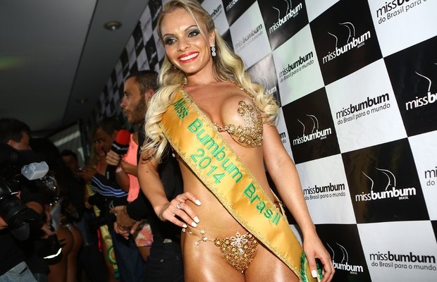 Representante de Santa Catarina, Indiara Carvalho vence o Miss Bumbum 2014