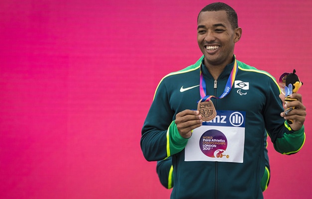 Ricardo Costa é bronze no Mundial de Atletismo Paralímpico, em Londres