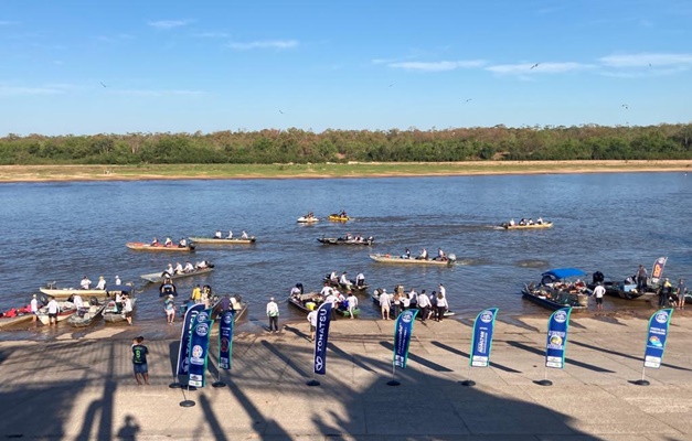 Rio Araguaia: Goiás Turismo abre campeonato de pesca esportiva em Aruanã