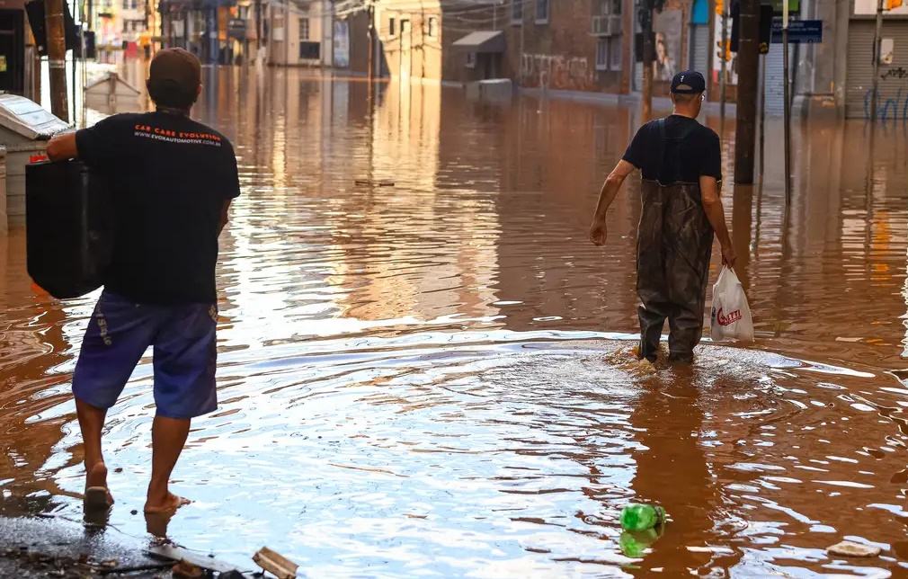 Rio Grande do Sul tem alerta para onda de frio, novos temporais e inundações