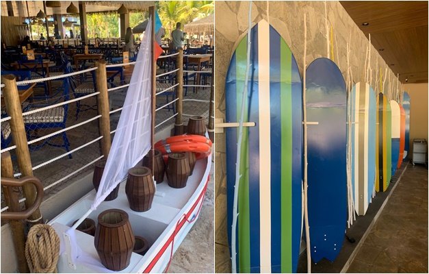 Rio Quente ganha restaurante em clima havaiano com pratos de frutos do mar