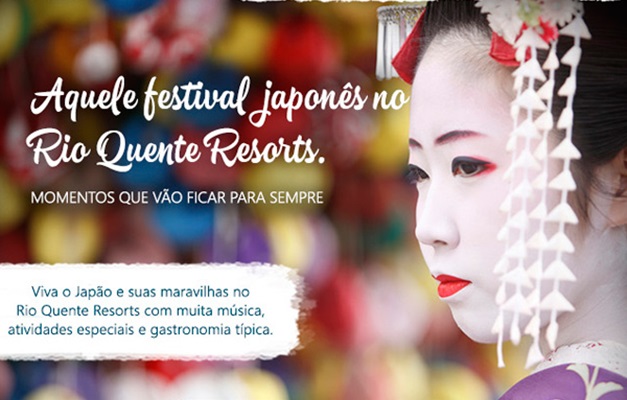 Rio Quente Resorts realiza Festival Japonês entre os dias 13 e 20 de agosto