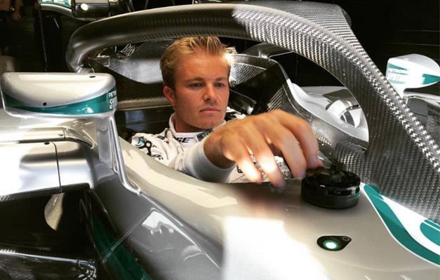 Rosberg testa peça de proteção no cockpit e lidera 1º treino livre na Bélgica