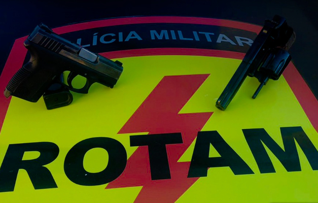 Rotam apreende armas e desarticula quadrilha ligada à facção em Goiânia