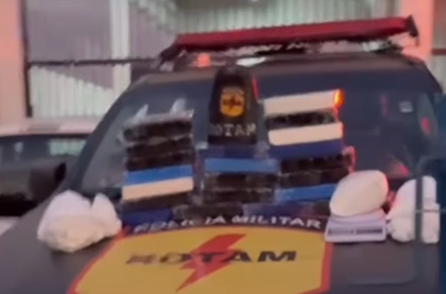 Rotam apreende R$ 1 milhão em drogas e prende traficante em Aparecida