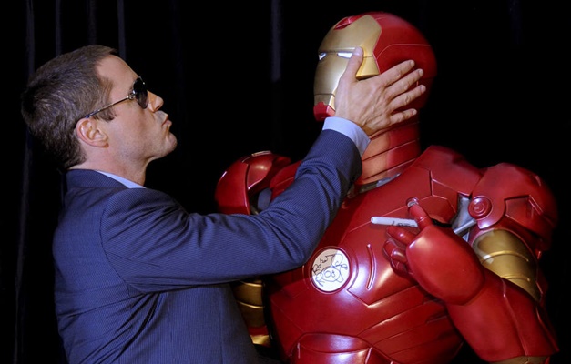 Roupa do 'Homem de Ferro' usada por Robert Downey Jr. é roubada