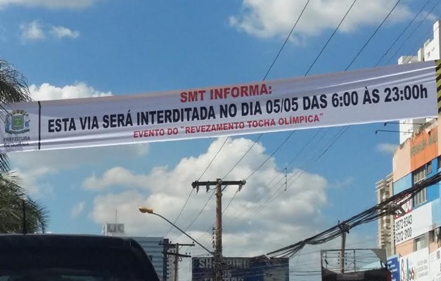 Ruas e avenidas de Goiânia serão interditadas nesta quinta-feira (5/5)