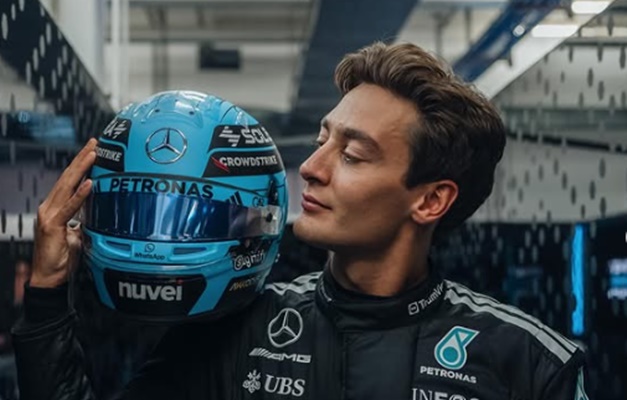 Russell desbanca Verstappen no fim e faz melhor tempo do último treino da pré-temporada 
