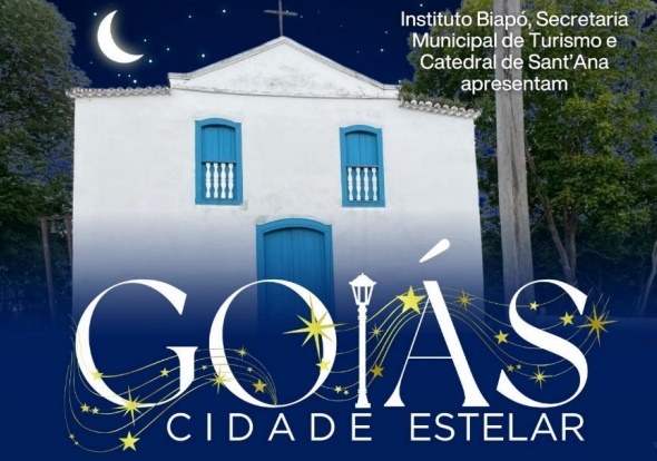 Sábado de lua nova terá sessão astronômica gratuita na cidade de Goiás
