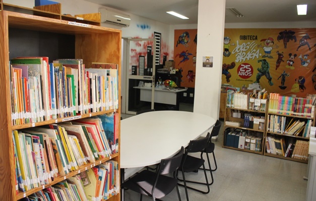 Saiba como usar o espaço da biblioteca Pio Vargas e da gibiteca Jorge Braga