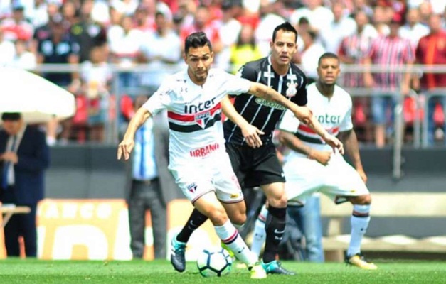 São Paulo empata com Corinthians diante de 61 mil torcedores no Morumbi