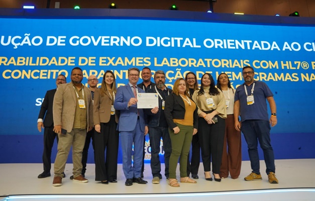Saúde de Goiás conquista prêmio nacional em inovação digital