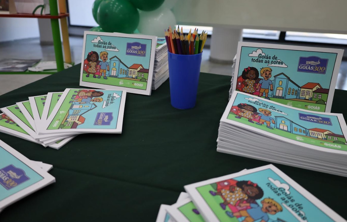 Secult lança livro de colorir em homenagem aos 300 anos da cidade de Goiás