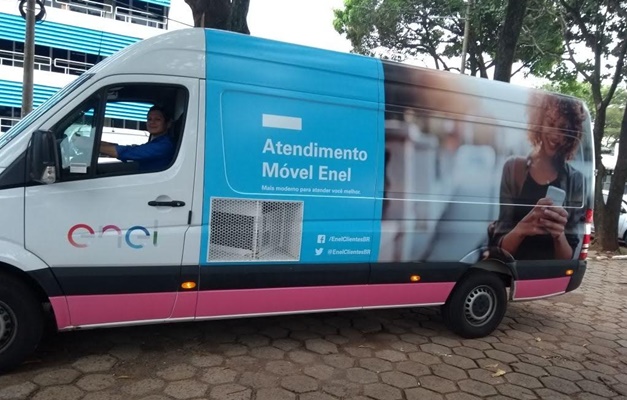 Senador Canedo recebe atendimento móvel da Enel Distribuição Goiás 