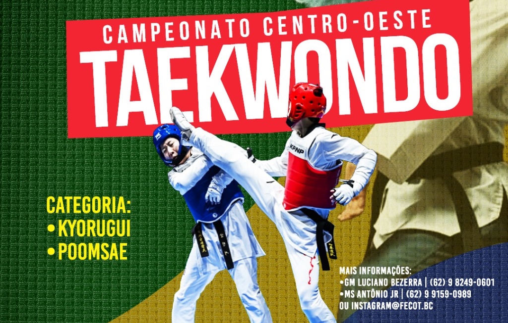 Senador Canedo será palco do Campeonato Centro-Oeste de Taekwondo 