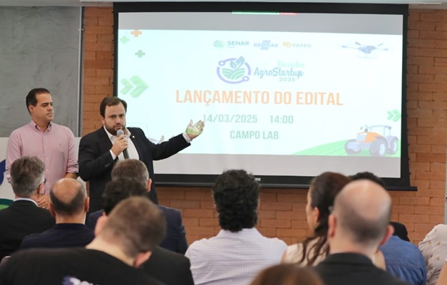 Senar, Sebrae e Fapeg lançam edição do Desafio Agro Startup em Goiânia