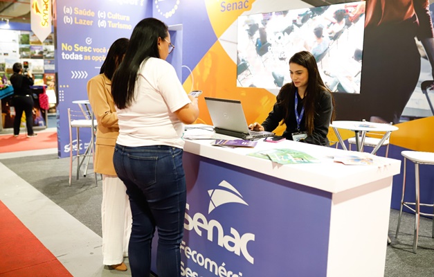 Sesc e Senac Goiás marcam presença na 5ª Expo Turismo em Goiânia