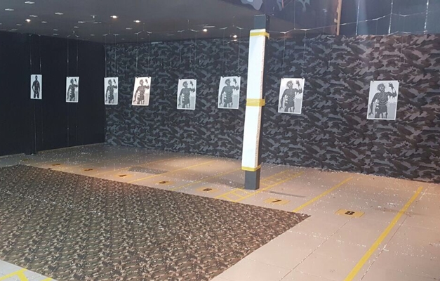 Shopping de Aparecida de Goiânia recebe estande de tiro ao alvo