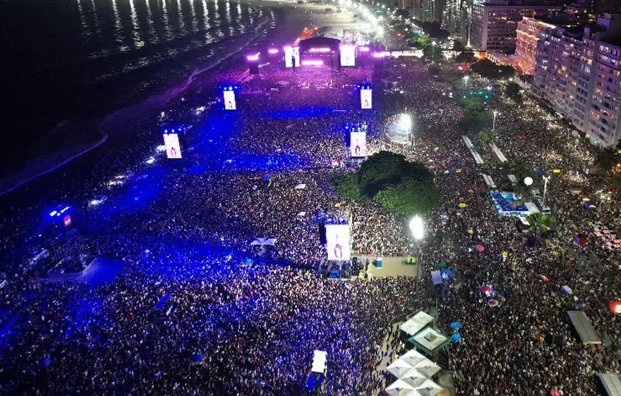 Show de Madonna injetou mais de R$ 300 milhões na economia do Rio de Janeiro