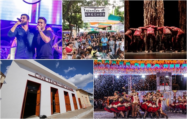 Shows, arraiás e brechó movimentam o fim de semana em Goiás