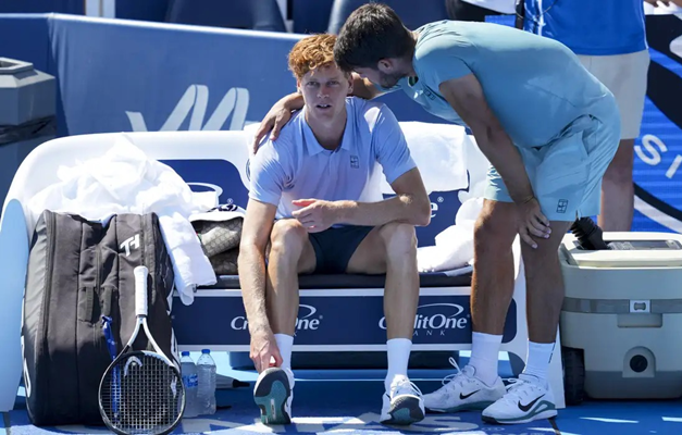 Sinner abandona jogo e Alcaraz ganha título inédito do Cincinnati Open