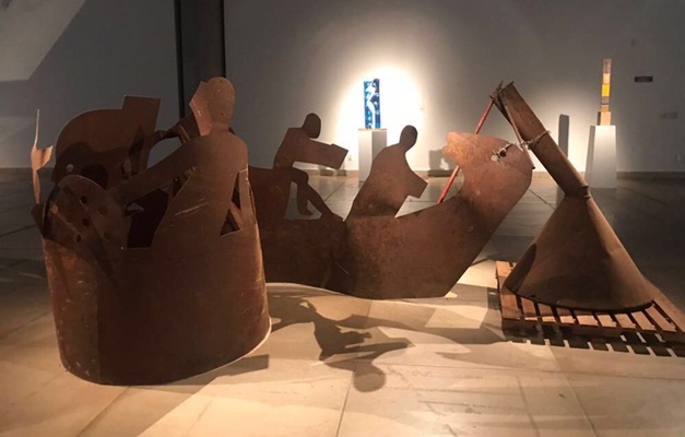 Siron Franco: obra no Festival de Esculturas faz referência aos refugiados