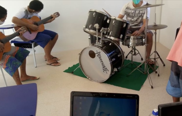 Sistema Socioeducativo de Goiás passa a contar com oficinas de música