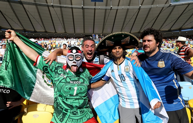 Sul-americanos foram os principais visitantes da Copa