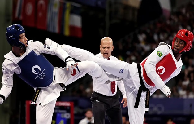 Taekwondo: Henrique Marques e Caroline Santos ficam fora do pódio