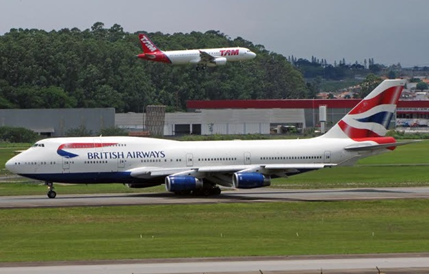 TAM e British Airways compartilham voos entre Brasil e Reino Unido 