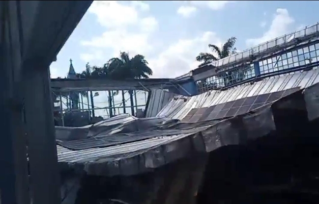 Telhado de santuário desaba e deixa dois mortos no Recife