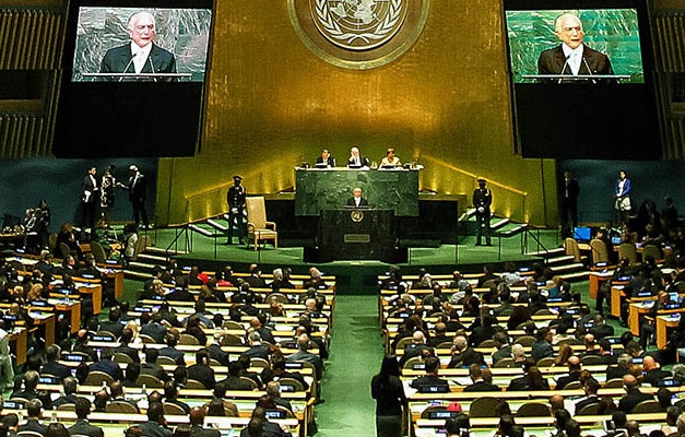 Temer diz na ONU que impeachment respeitou ordem constitucional