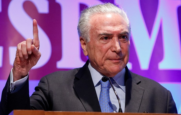 Temer: "Não temo ser preso como Lula. Seria uma indignidade"