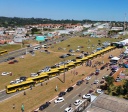 18 novos ônibus vão atender estudantes das zonas rural e urbana de Goiânia